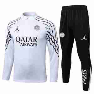 Felpa Allenamento Paris Saint Germain 2025 2026 Bianco