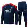 Felpa Allenamento Paris Saint Germain 2025 2026 Blu Rosso
