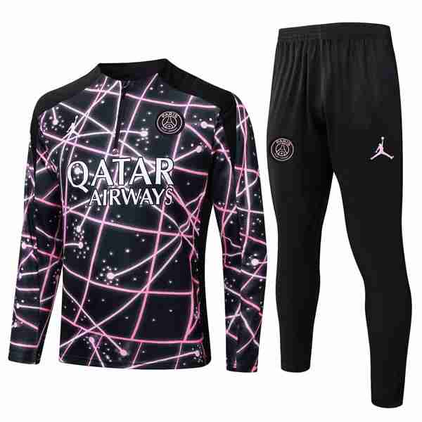 Sudadera De Training PSG 2025-2026 Rosa 3 Felpa Allenamento Paris Saint Germain 2025 2026 Rosa