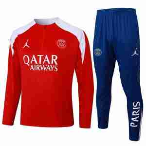 Felpa Allenamento Paris Saint Germain 2025 2026 Rosso