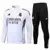 Felpa Allenamento Real Madrid 2025 2026 Bianco Grigio