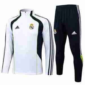 Felpa Allenamento Real Madrid 2025 2026 Bianco Nero