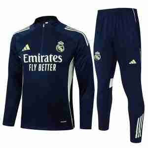 Felpa Allenamento Real Madrid 2025 2026 Blu Verde