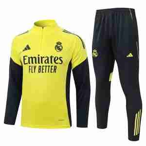 Felpa Allenamento Real Madrid 2025 2026 Giallo