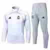 Felpa Allenamento Real Madrid 2025 2026 Grigio Bianco