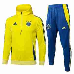 Felpa Con Cappuccio Ajax 2025 2026 Giallo