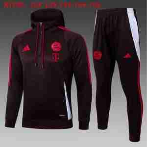 Felpa Con Cappuccio Bambino Bayern Monaco 2025 2026 Rosso