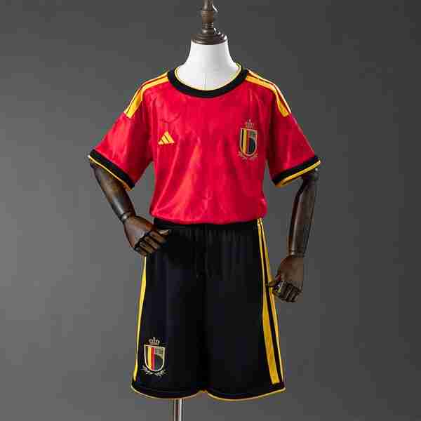 Camiseta Bélgica 1ª Niño 2026 Maglia Calcio Belgica Set Bambino Prima 2026