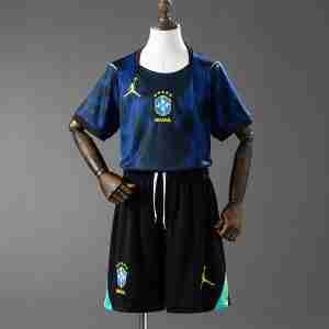 Maglia Calcio Brasile Set Bambino Away 2026