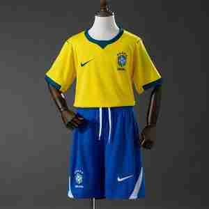 Maglia Calcio Brasile Set Bambino Prima 2026