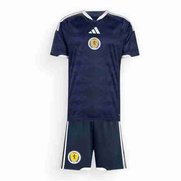 Camiseta Escocia 1ª Niño 2026 Maglia Calcio Escocia Set Bambino Prima 2026