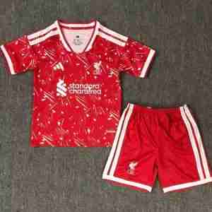 Maglia Calcio Liverpool Set Bambino Prima 2026 2027
