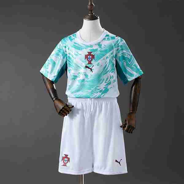 Camiseta Portugal 2ª Niño 2026 Maglia Calcio Portogallo Set Bambino Away 2026