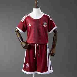 Maglia Calcio Qatar Set Bambino Prima 2026