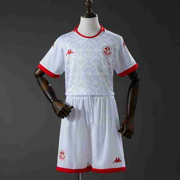 Camiseta Túnez 2ª Niño 2026 Maglia Calcio Túnez Set Bambino Away 2026