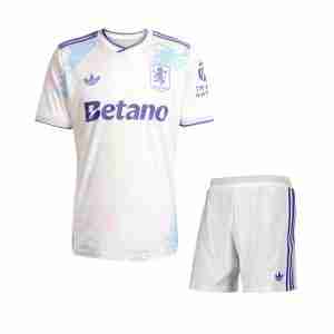 Maglietta Calcio Aston Villa Set Bambino Terza 2025 2026