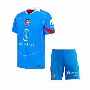 Maglietta Calcio Atletico Madrid Set Bambino Terza 2025 2026