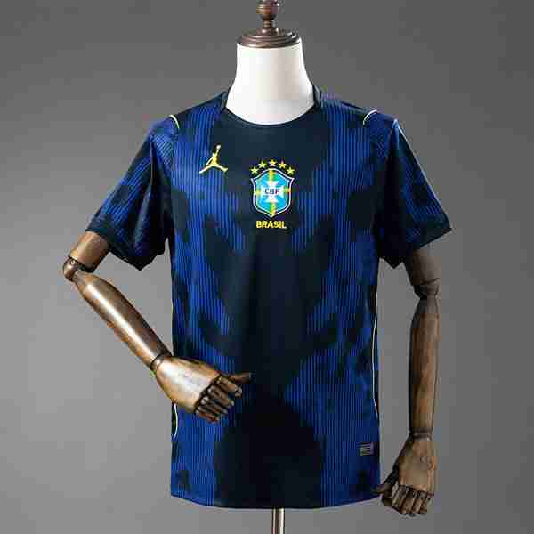 Tailandia Camiseta Brasil 2ª 2026 Maglietta Calcio Away Brasile 2026