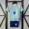 Maglietta Calcio FC Barcellona Set Bambino Speciale 2025 2026 Verde