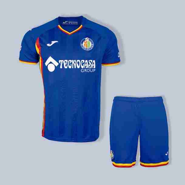 Camiseta Getafe 1ª Niño 2025-2026 Maglietta Calcio Getafe Set Bambino Prima 2025 2026