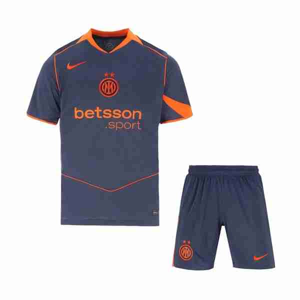 Camiseta Inter Milan 3ª Niño 2025-2026 Maglietta Calcio Inter Milan Set Bambino Terza 2025 2026