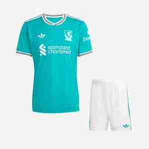 Maglietta Calcio Liverpool Set Bambino Terza 2025 2026