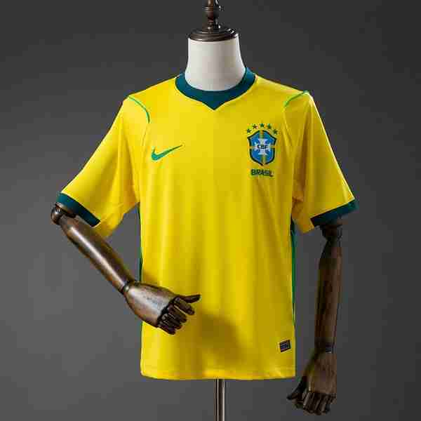 Tailandia Camiseta Brasil 1ª 2026 Maglietta Calcio Prima Brasile 2026