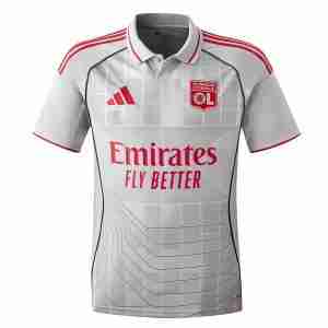 Maglietta Calcio Terza Olympique Lione 2025 2026