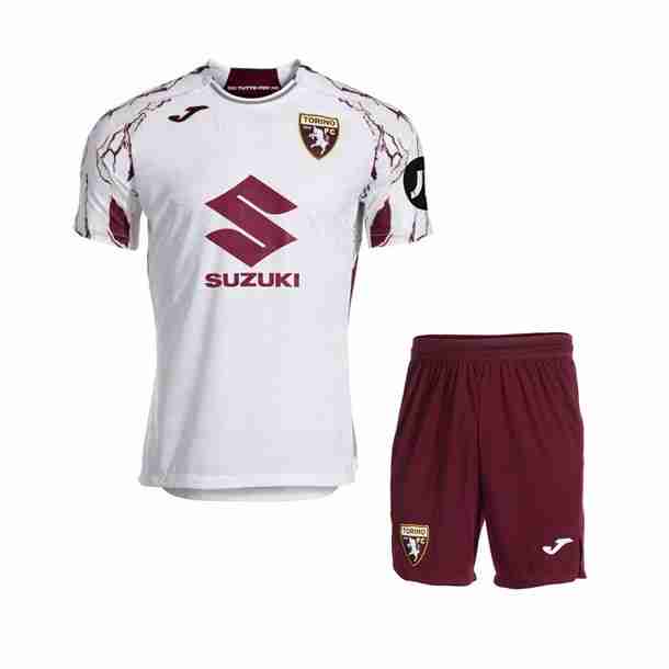 Camiseta Torino FC 2ª Niño 2025-2026 Maglietta Calcio Torino FC Set Bambino Away 2025 2026