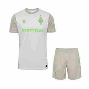 Maglietta Calcio Werder Bremen Set Bambino Away 2025 2026