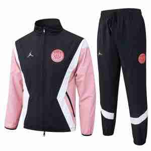 Set Giacca a vento Paris Saint Germain 2025 2026 Nero Rosa
