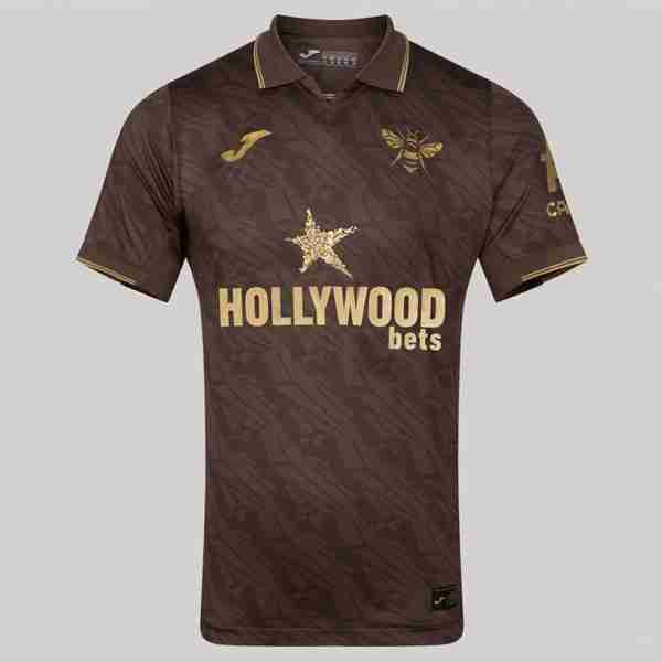 Tailandia Camiseta Brentford FC 2ª 2025-2026 Thailandia Maglietta Calcio Away Brentford 2025 2026