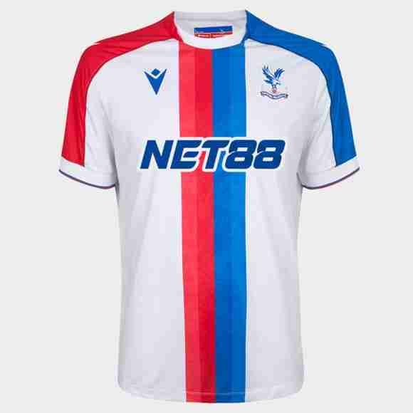 Tailandia Camiseta Crystal Palace 2ª 2025-2026 Blanco Thailandia Maglietta Calcio Away Crystal Palace 2025 2026 Bianco