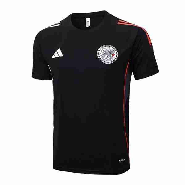 Camiseta Entrenamiento Ajax 2025-2026 Negro 3 Thailandia Maglietta Calcio Formazione Ajax 2025 2026 Nero