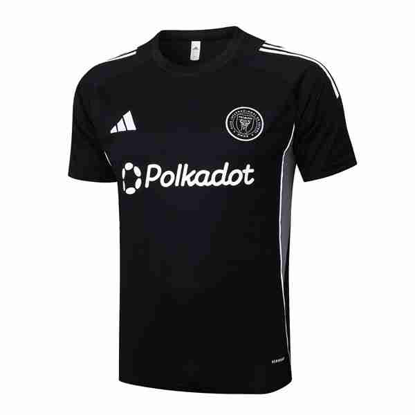 Camiseta Entrenamiento Inter Miami 2025-2026 Negro 3 Thailandia Maglietta Calcio Formazione Inter Miami 2025 2026 Nero