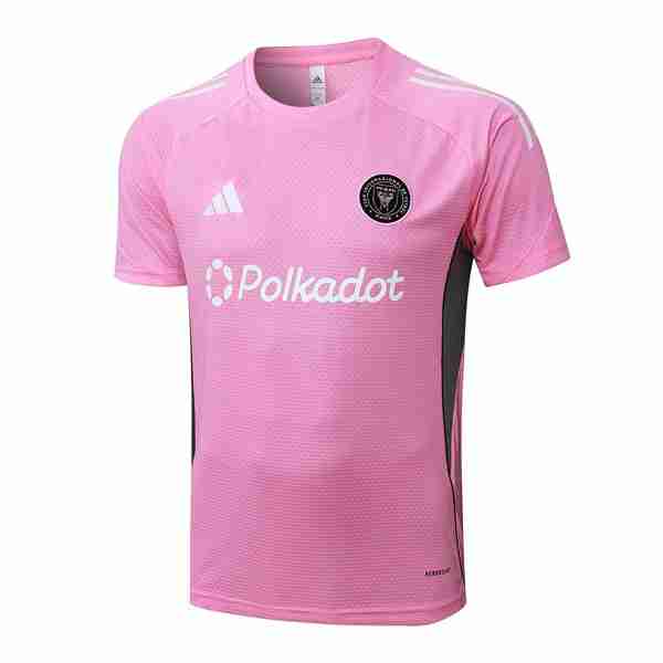 Camiseta Entrenamiento Inter Miami 2025-2026 Rosa 3 Thailandia Maglietta Calcio Formazione Inter Miami 2025 2026 Rosa