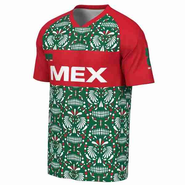 Tailandia Camiseta México 1ª World Cup 2026 Thailandia Maglietta Calcio Formazione Messico 2026 Verde