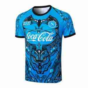 Thailandia Maglietta Calcio Formazione Napoli 2025 2026 Blu