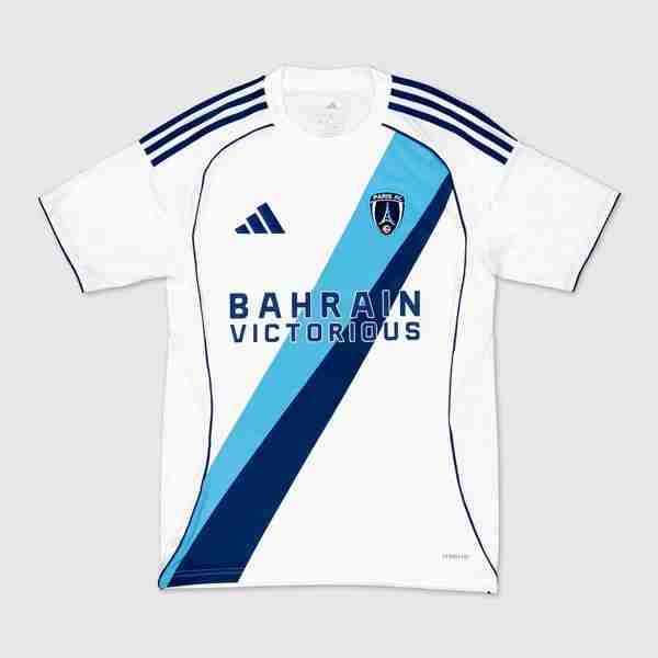Tailandia Camiseta Paris FC 2ª 2025-2026 Thailandia Maglietta Calcio Paris FC Away 2025 2026