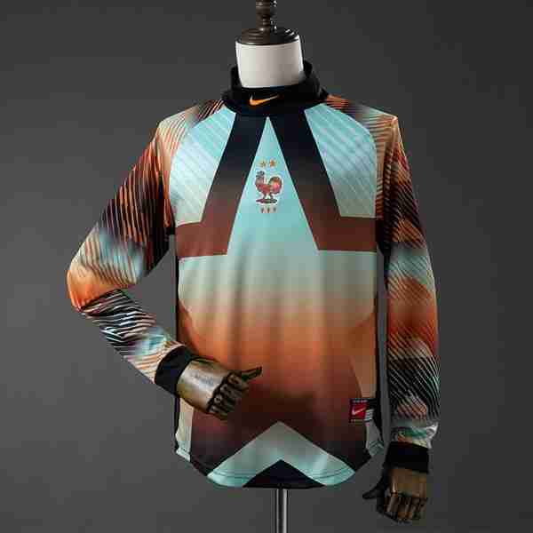 Tailandia Camiseta Francia Portero ML 2026 Thailandia Maglietta Calcio Portiere Manica Lunga Francia 2026