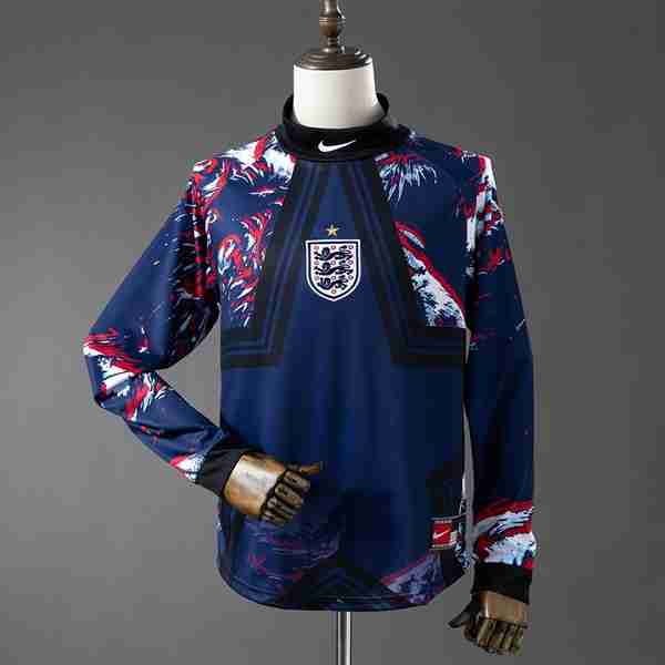 Tailandia Camiseta Inglaterra Portero ML 2026 Thailandia Maglietta Calcio Portiere Manica Lunga Inghilterra 2026