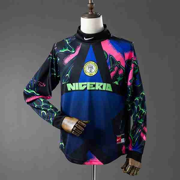 Tailandia Camiseta Nigeria Portero 2026 Thailandia Maglietta Calcio Portiere Manica Lunga Nigeria 2026