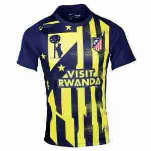 Thailandia Maglietta Calcio Pre-Partita Atletico Madrid 2025 2026 Giallo