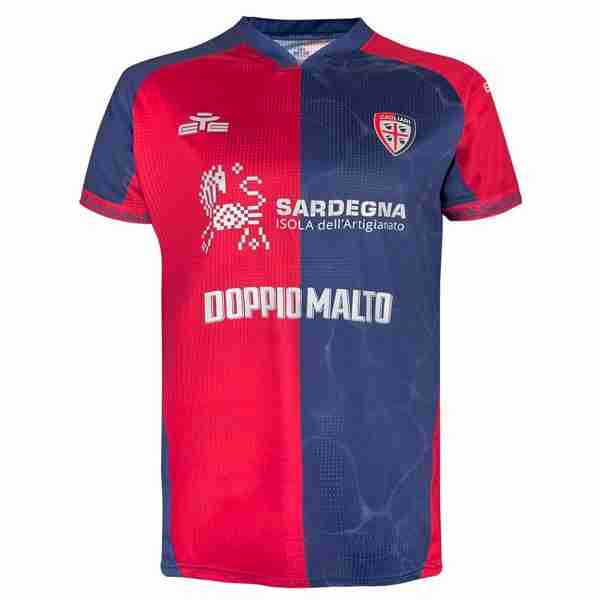 Tailandia Camiseta Cagliari Calcio 1ª 2025-2026 Thailandia Maglietta Calcio Prima Cagliari Calcio 2025 2026
