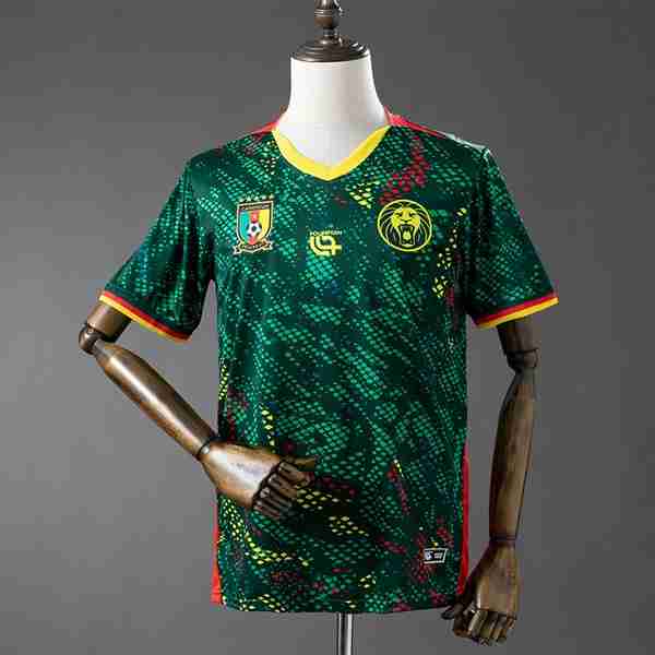 Tailandia Camiseta Camerún 1ª 2026 Thailandia Maglietta Calcio Prima Camerun 2026