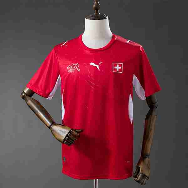 Tailandia Camiseta Suiza 1ª 2026 Thailandia Maglietta Calcio Prima Suiza 2026