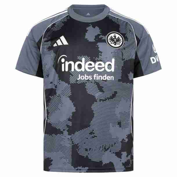 Tailandia Camiseta Eintracht Frankfurt 3ª 2025-2026 Thailandia Maglietta Calcio Terza Eintracht Frankfurt 2025 2026