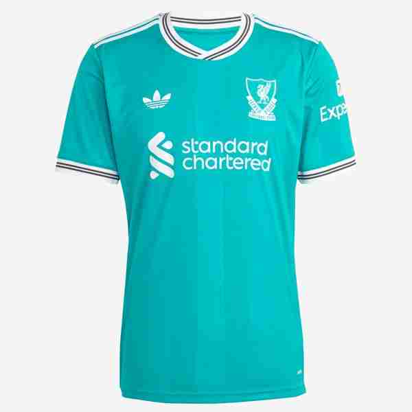 Tailandia Camiseta Liverpool 3ª 2025-2026 Thailandia Maglietta Calcio Terza Liverpool 2025 2026