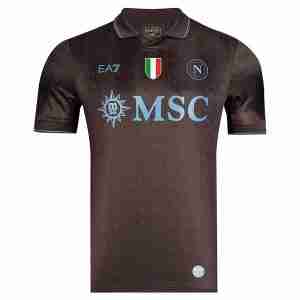 Thailandia Maglietta Calcio Terza Napoli 2025 2026
