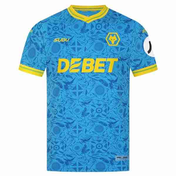 Tailandia Camiseta Wolves 3ª 2025-2026 Thailandia Maglietta Calcio Terza Wolves 2025 2026